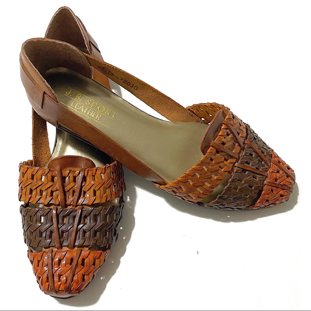 J.B. SPORT Huaraches Woven Low Flat Slips NWOT - Picture 13 of 13